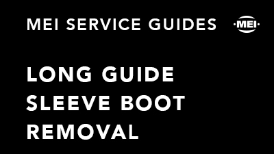 Long Guide Sleeve Boot Removal