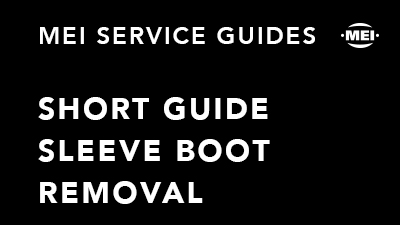 Short Guide Sleeve Boot Removal