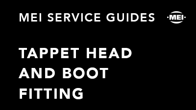Tappet Head and Boot Fitting